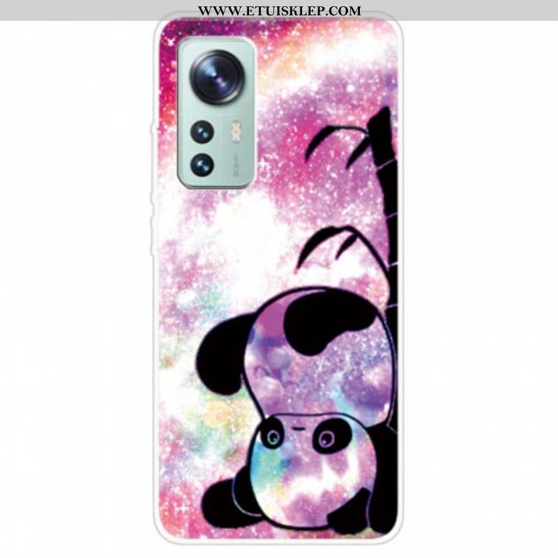 Etui do Xiaomi 12 / 12X Panda I Bambus